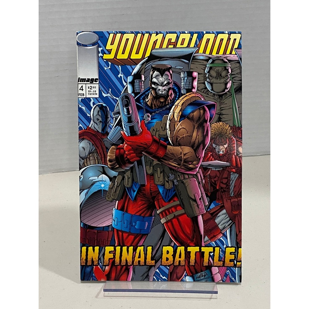 Image Youngblood Comic Book #4 Rob Liefeld Art 1993 Excellent